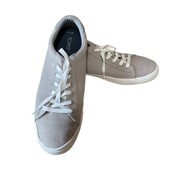 TOMS Men’s sneakers - classic lace-up style-Size 11.5-Great Condition - Picture 9 of 11